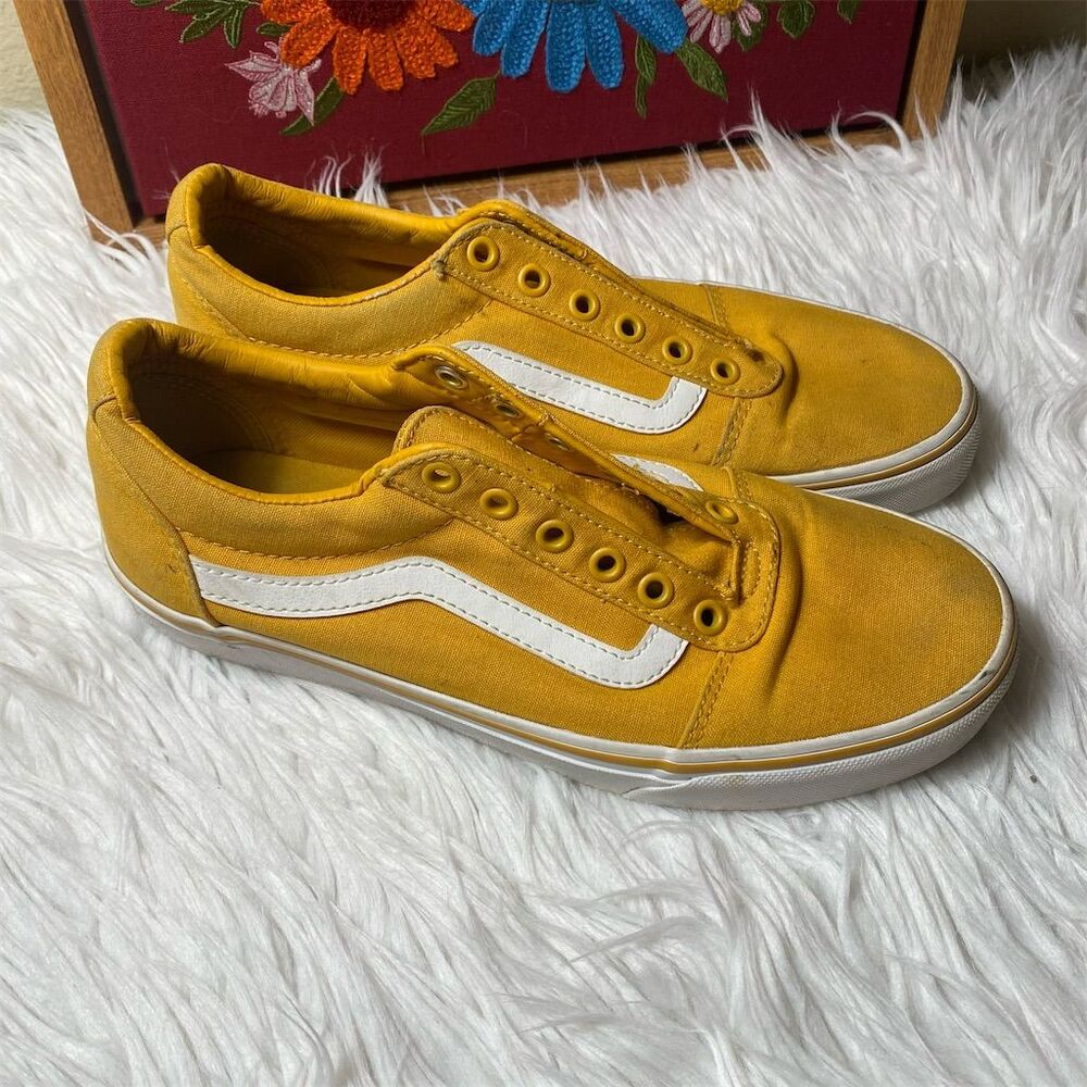 Vans Old Skool 'Color Theory - Golden Yellow Sz 9